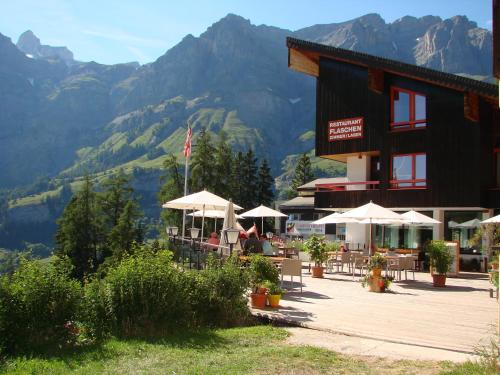 Hotel Restaurant Flaschen - Accommodation - Leukerbad