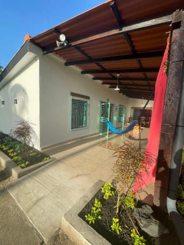 Balkon/Terrasse, Bella y tranquila casa de playa in Jucuaran