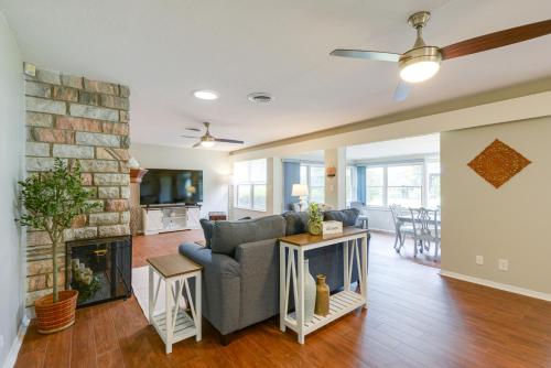 Lakefront Keystone Heights Home with Boat Dock! in Keystone Heights, USA