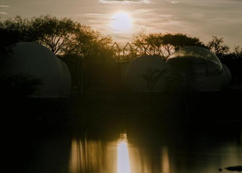 Amazing bubble hotel next to a lake, best view 105