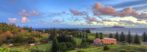 View, Islander Lodge Apartments in Norfolk Island