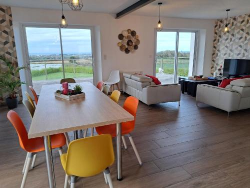 Holiday home 10 pers , panoramic sea view, Cléder