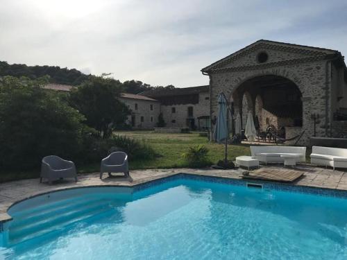 Métairie du Château gîte à louer Aussillon
