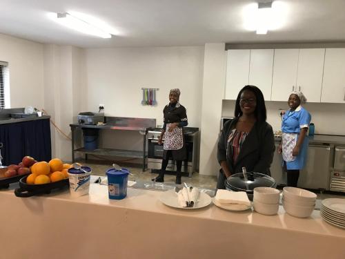 Cucina, Livivane Guest House in Mpolonjeni