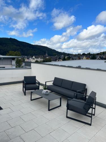 Terraza/balcón, Penthouse Palais Mosel in Traben -Trarbach