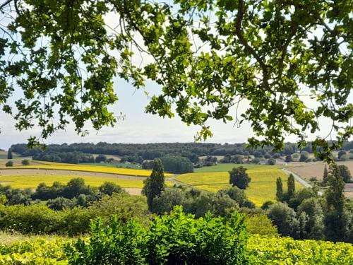 Viesnīcas āriene, Bellevues Glamping and Camping in Sousmoulins