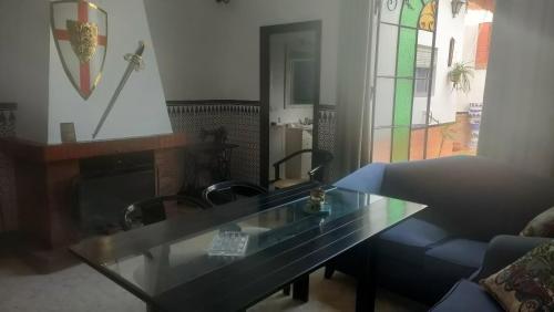 Una casa azul en el sur
