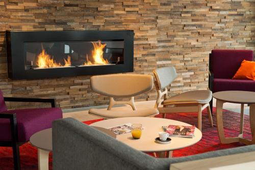 公共休息室/电视室, 勒阿弗尔游牧酒店 (Nomad Hotel le Havre) in 勒阿弗尔