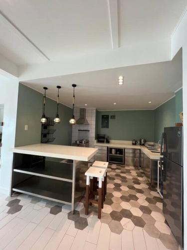 Kitchen, Beachfront Reunions @ Canyon Cove in Natipuan