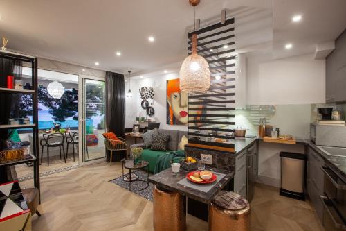 Cocina, Beach Apartment 'Hedonist' in Makarska