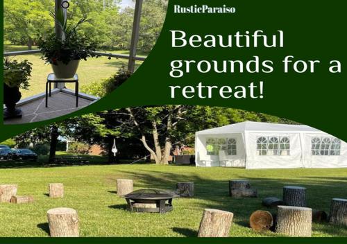 RusticParaiso: Family, Team & Group Urban Retreat in Greensboro, USA