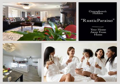 RusticParaiso: Family, Team & Group Urban Retreat in Greensboro, USA