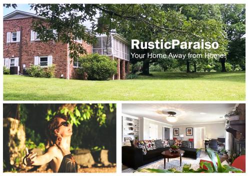 RusticParaiso: Family, Team & Group Urban Retreat in Greensboro, USA