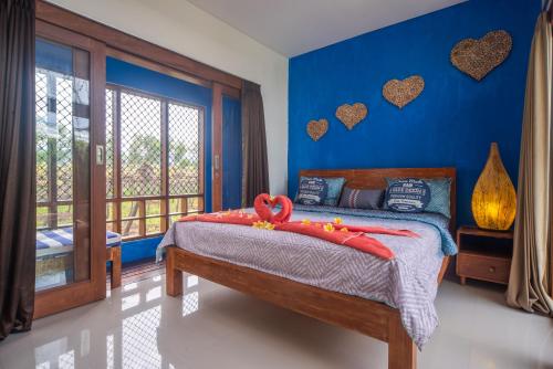 Cheerful Private 1Br HoneyMoon Villa BlueLove Seririt