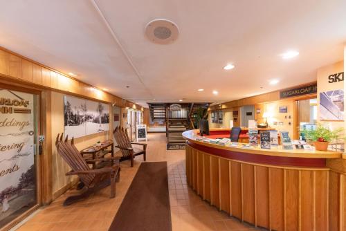 Lobby, Sugarloaf Inn in Carrabassett Valley