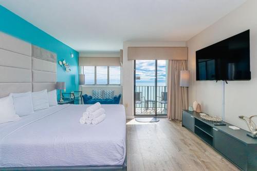 Direct Oceanfront Studio with Gorgeous Views! Palace Resort 1501 - Sleeps 4 guests