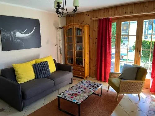 L'Hérensarde, bel appartement avec jardin-terrasse et garage in Evolène, Schweiz