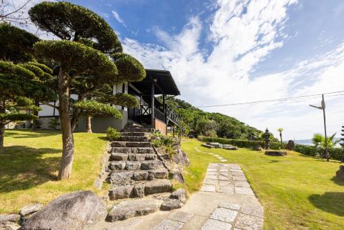 Keiko"s Home 宮浦一日一組限定海の絶景オーシャンビューのラグジュアリー別荘2000m2BBQ可海釣公園 Fukuoka