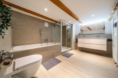  Altes Inserat Large apt in town center with garden & near lake in Brienz