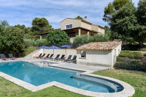 Les Gardis 7 rooms 6 bathroom swimming pool AC - Location saisonnière - Cadenet