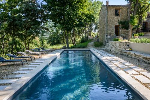 Les Cabanes Contemporary house with heated swimming pool - Location saisonnière - Bonnieux