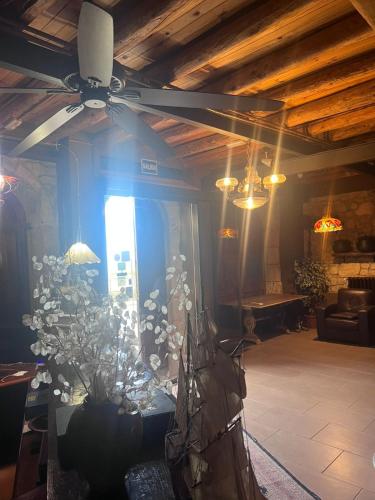 大堂, La Garbinada Hotel in 格拉尼耶納德萊斯加里格斯