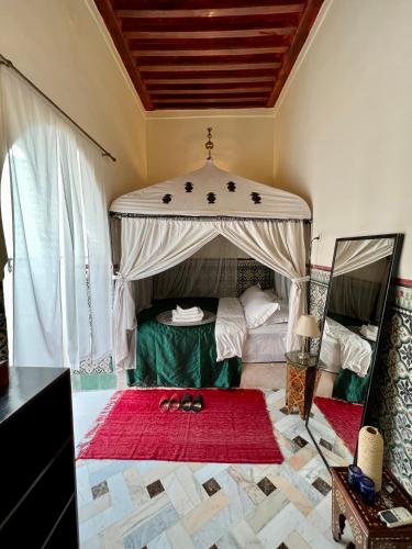 1 double bed