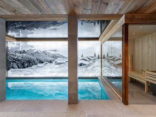 Chalet neuf avec piscine, sauna et proche des pistes à Courchevel Village - FR-1-562-49 (Chalet neuf avec piscine, sauna et proche des pistes a Courchevel Village - FR-1-562-49) in Courchevel
