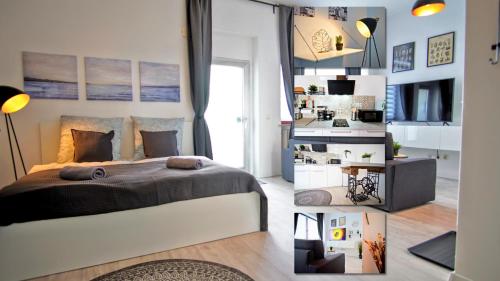 B&B Kaiserslautern - ☆Nostalgie Apartment I Innenstadt I Smart TV I Küche - Bed and Breakfast Kaiserslautern