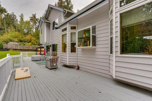 Spacious Bonney Lake Home with Game Room and Gazebo!