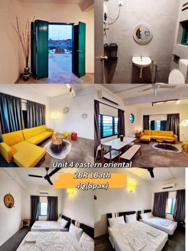 Ipoh town centre eastern oriental 8 pax(2BR), Ipoh