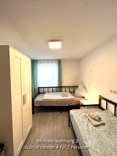 Monteurwohnung mit 4 Schlafzimmer und Terrasse bei Würzburg