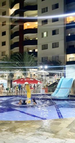 Apto 8 pessoas Exelente P. Q Aqtico Caldas Novas in Bandeirantes