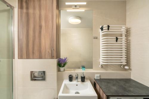 ApartWro 3th - apartament przy dworcu głównym PKP, balkon, garaż, rowery, Vratislav (fotografie 6)