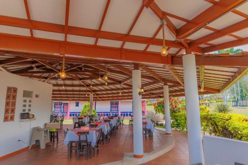 Restaurant, Hotel Arrayanes del Quindio in Montenegro