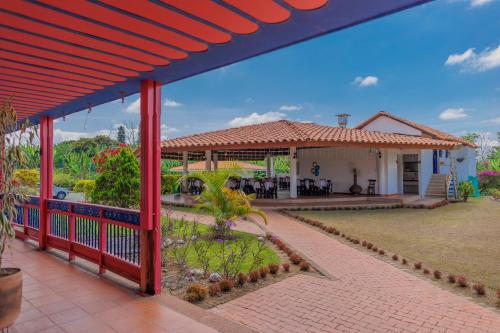 View, Hotel Arrayanes del Quindio in Montenegro
