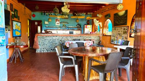 Étterem, Posada Turistica Rocas De Cabo Marzo in Bahia Solano (Choco)