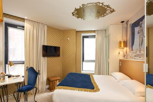 1 double bed