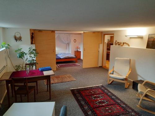  grosses Zimmer mit Küche/Du/WC zur Alleinnutzung, Pension in Kappel am Albis bei Langnau am Albis