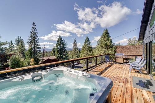 Steps to Beach Family Home with Views in Tahoe City