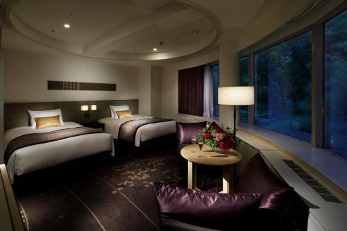 ザ・プリンス さくらタワー東京、オートグラフ コレクションJunior Suite Twin Room Upper Floor (Non-Smoking)+ Sauna Access