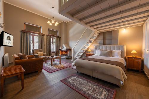 Ef Zin Hotel Arachova chambre d'hôte Áyios Andréas