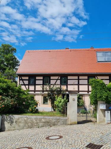 Viesnīcas āriene, Unterkunft am Weinberg in Nunchritz