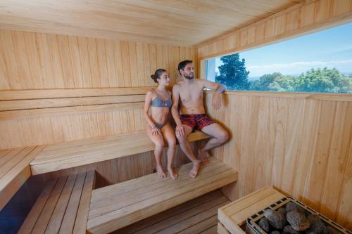 Sauna, Pinares Panorama Suites, Spa & Convention Center in Villa Carlos Paz