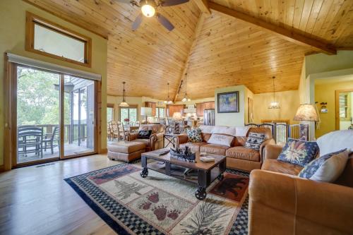 Spacious Sapphire Home with Mountain Views and Decks