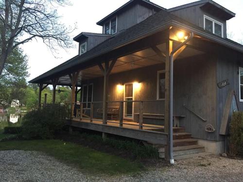 Waterfront Home on Bantam Lake with Private Beach