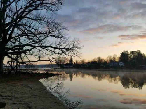 Waterfront Home on Bantam Lake with Private Beach