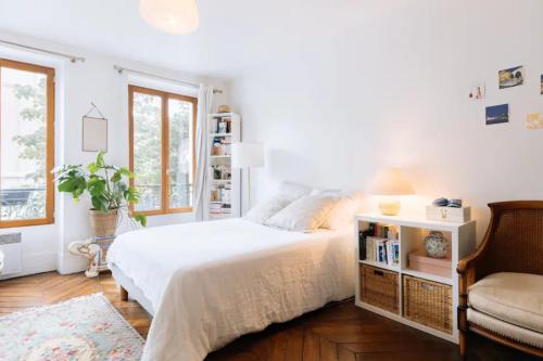 Vibrant & Tranquil 1BD Apartment Folie-Méricourt - Location saisonnière - Paris