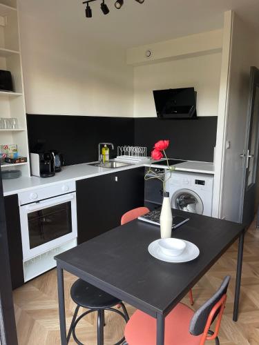 kök, DG Apartment - Le Relais du Lac, proche Disneyland Paris in Lognes