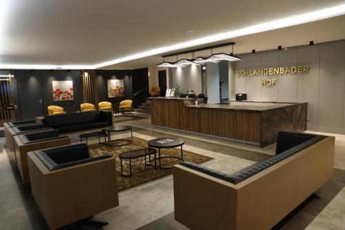 Lobby, Hotel Schlangenbader Hof in Schlangenbad